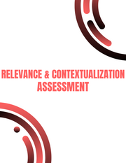 Relevance and Contextualization Assessment
