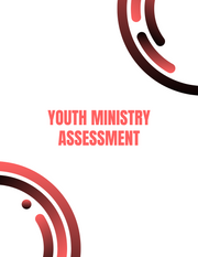 Youth Ministry Assessment