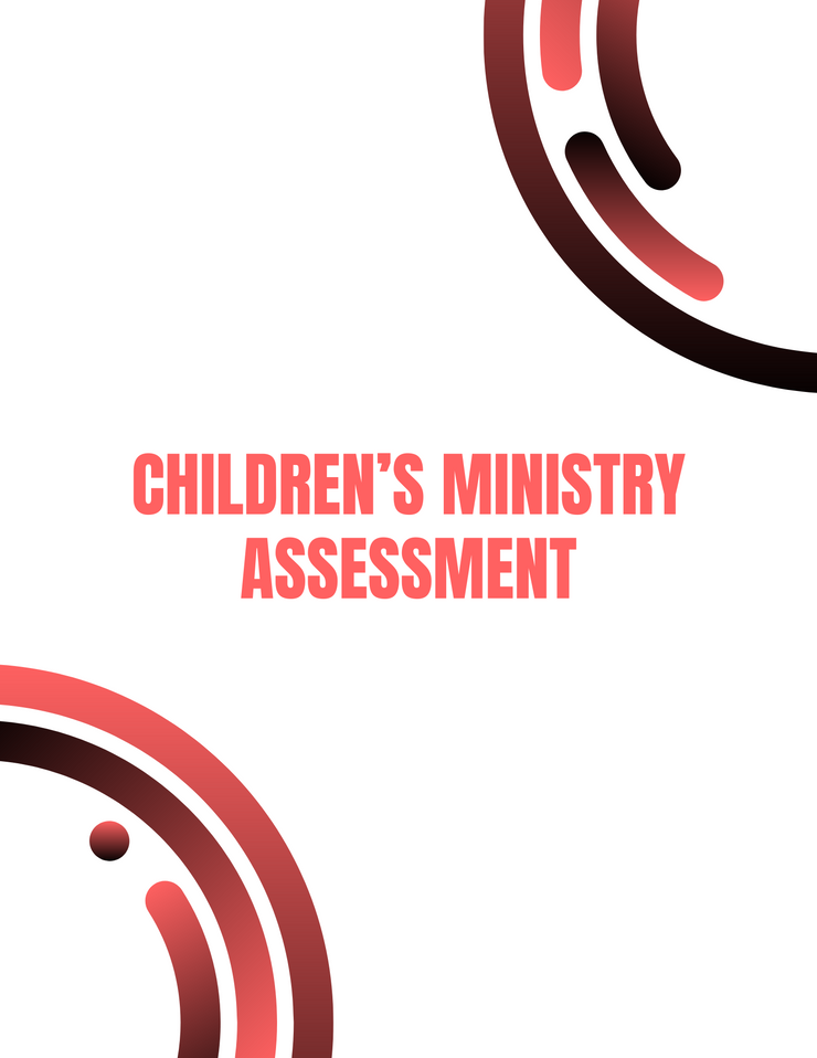 Children's Ministry Assessment