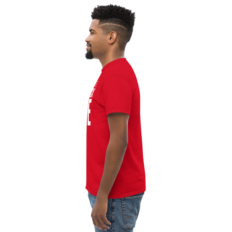 Short Sleeve Tee- I STILL BELIEVE IN THE BLACK VOTE ™ (White & Red)