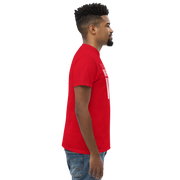 Short Sleeve Tee- I STILL BELIEVE IN THE BLACK VOTE ™ (White & Red)