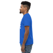 Short Sleeve Tee- I STILL BELIEVE IN THE BLACK VOTE ™ (White & Blue Royal)