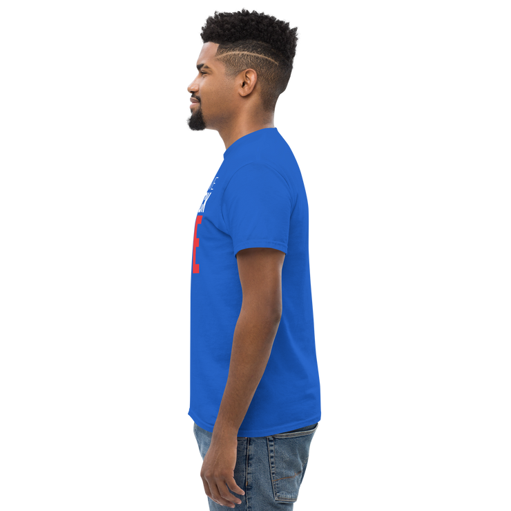 Short Sleeve Tee- I STILL BELIEVE IN THE BLACK VOTE ™ (Blue Royal)