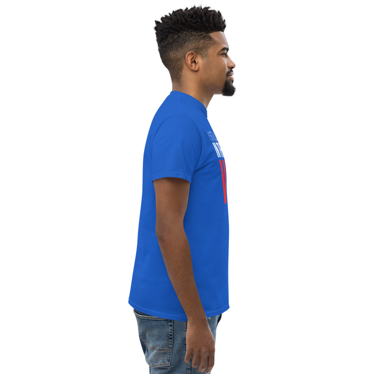 Short Sleeve Tee- I STILL BELIEVE IN THE BLACK VOTE ™ (Blue Royal)