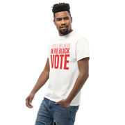 Short Sleeve Tee- I STILL BELIEVE IN THE BLACK VOTE ™ (Red & White)