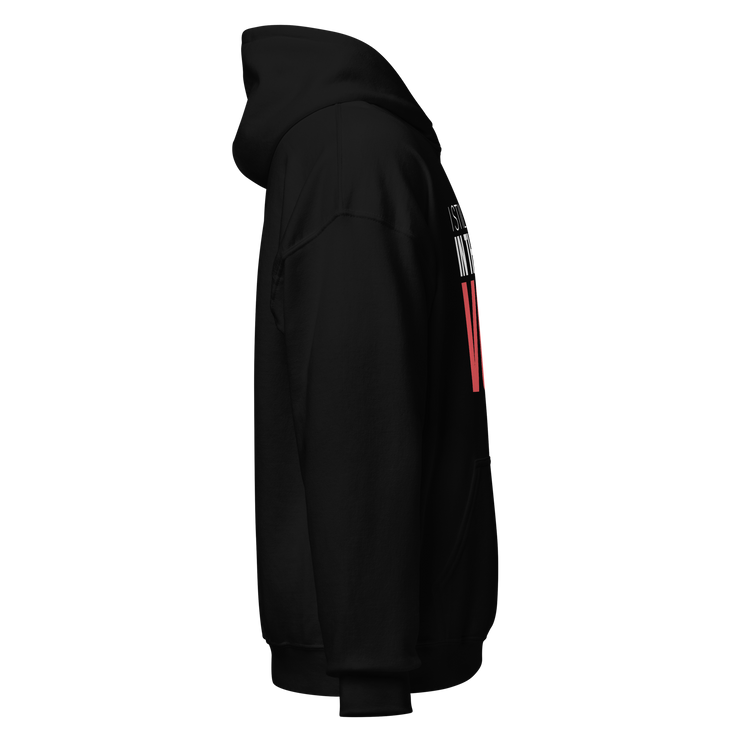Hoodie-I STILL BELIEVE IN THE BLACK VOTE ™ (Red & White),