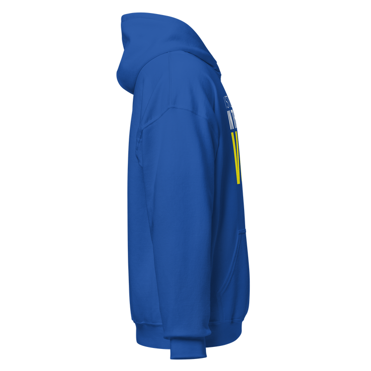 Hoodie-I STILL BELIEVE IN THE BLACK VOTE ™ (Royal Blue & Yellow)