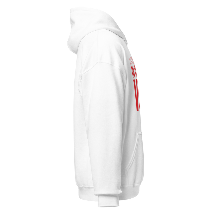 Hoodie-I STILL BELIEVE IN THE BLACK VOTE ™ (Red & White)