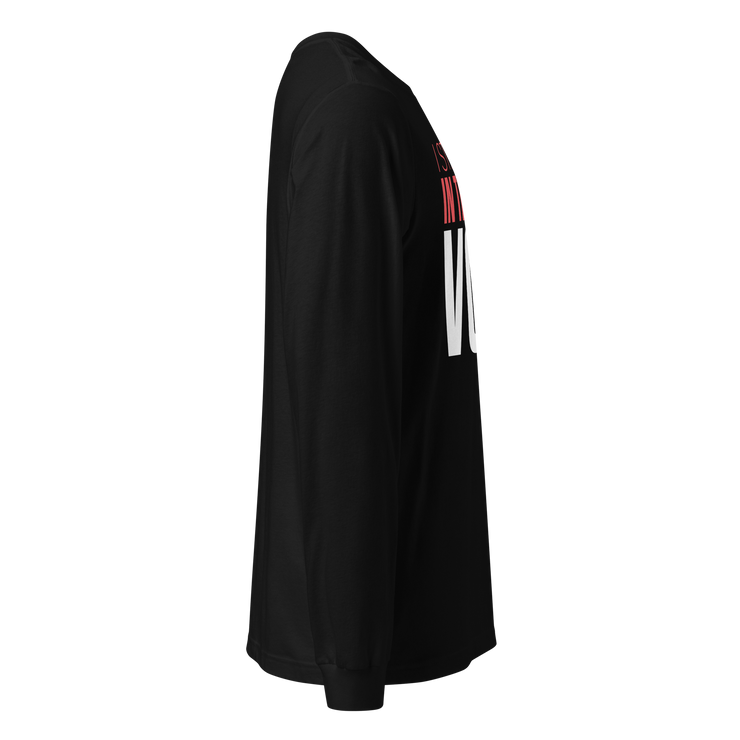 Long Sleeve Tee- I STILL BELIEVE IN THE BLACK VOTE ™ (White)