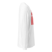 Long Sleeve Tee- I STILL BELIEVE IN THE BLACK VOTE ™ (Red & White)