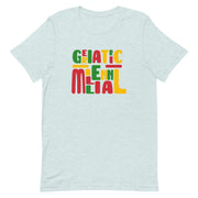 Geriatric Millennial Lettering Unisex t-shirt Colorful