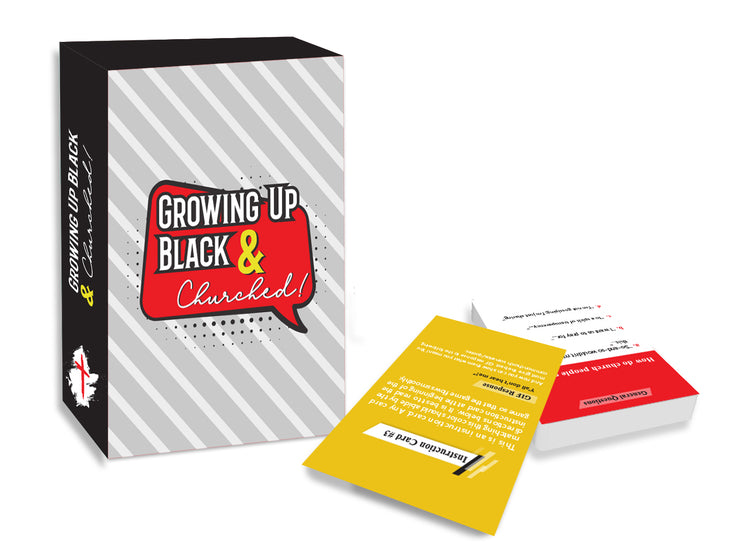 Growing Up Black & Churched Card Game ™ (Revamped Packaging Returning in August)